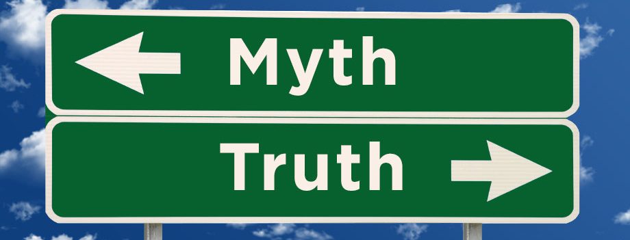 myth truth sign