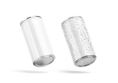 Empty Aluminum Cups
