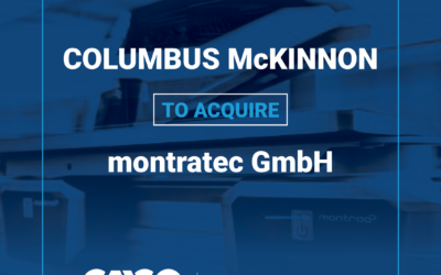 Columbus McKinnon to Acquire montratec® GmbH Expanding Precision Conveyance Platform