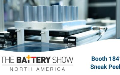 Sneak Peek of CMCO Conveyance Solutions Booth at the Battery Show North America
